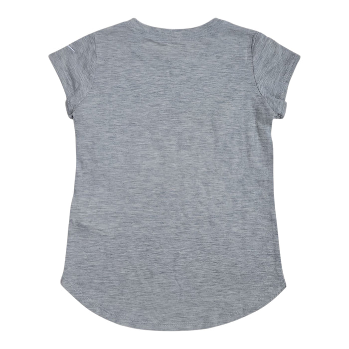 Nike Girl's Script Easy Care Soft Pull-On Short Sleeve T-Shirt