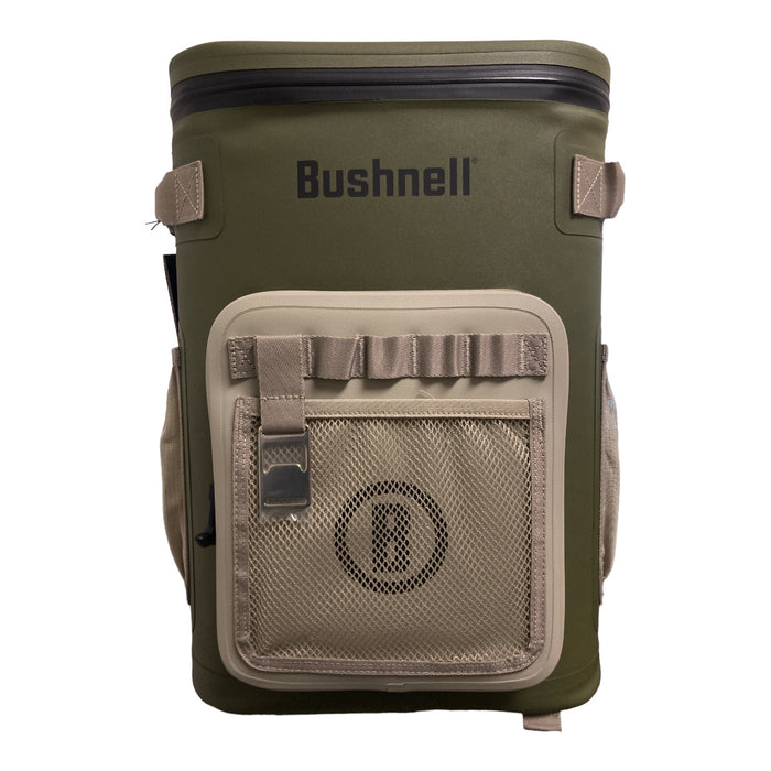 Bushnell 24-Can Leakproof Backpack Cooler with Punture Resistant Liner, Green