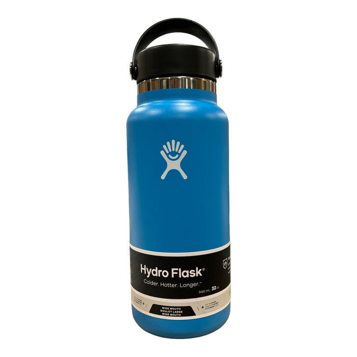 Hydro Flask 32oz Wide Mouth Insulated Water Bottle with Flex Cap, Pacific