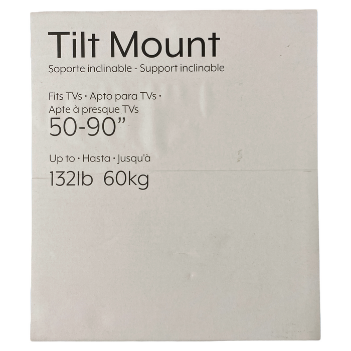 Nextlevel Premium Tilting Wall TV Mount, 50"-90" TV's, Up to 132lbs