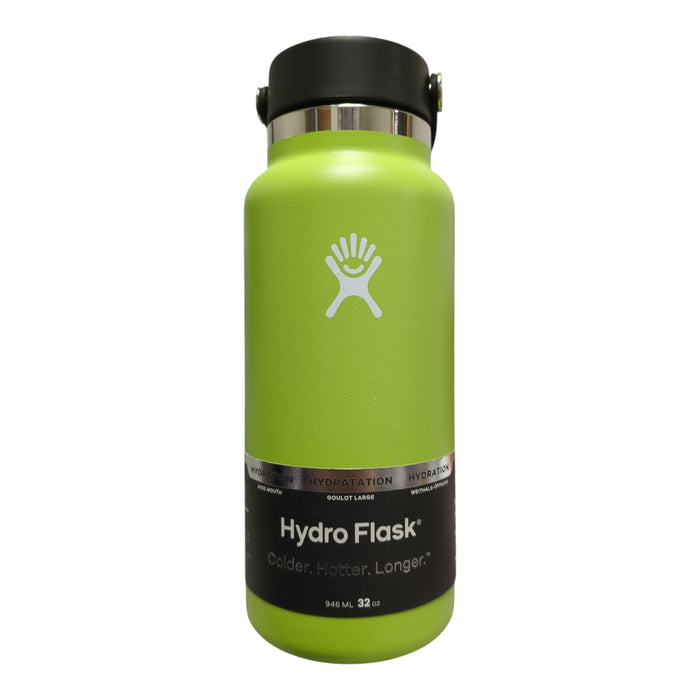 Hydro Flask 32oz Wide Mouth Insulated Water Bottle with Flex Cap, Seagrass