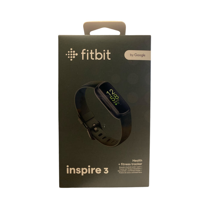 Fitbit Inspire 3 Health and Fitness, Midnight Zen, FB424BKBK-US