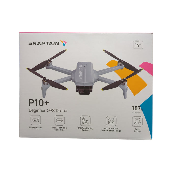 SNAPTAIN P10+ 4K Camera Drone with Remote Controller