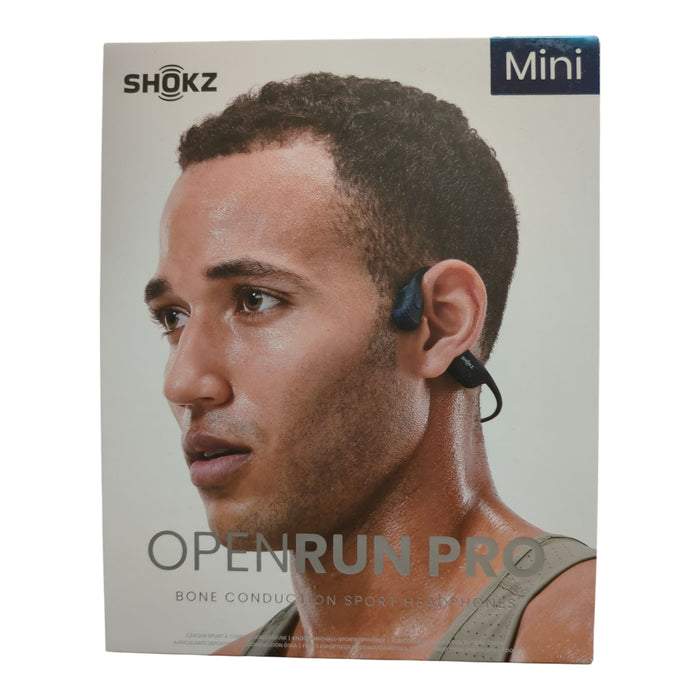 Shokz OpenRun Pro Open-Ear Endurance Wireless Bluetooth Headphones, Black