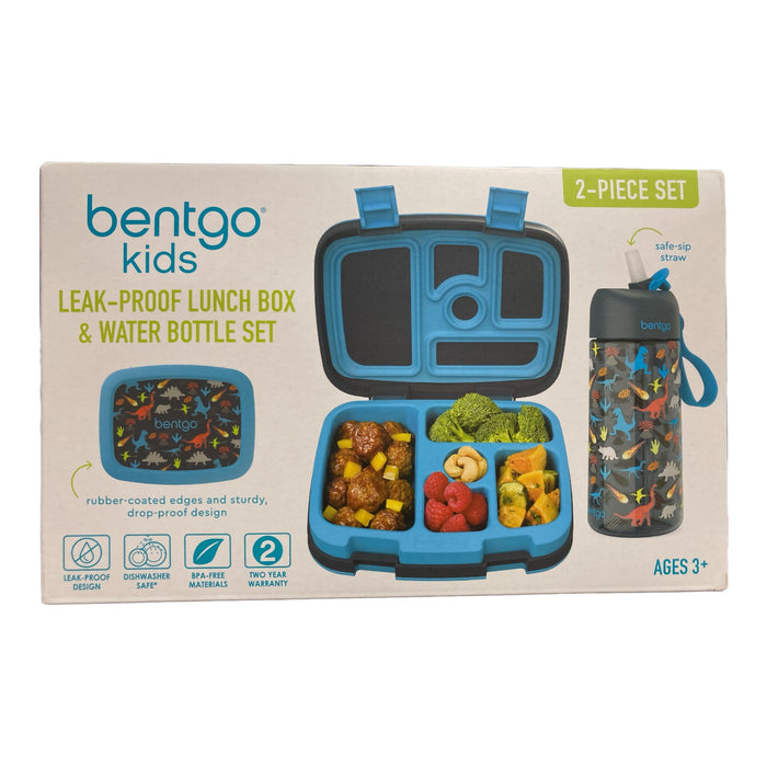 Bentgo Kids Leak-Proof Lunch Box & Water Bottle Set