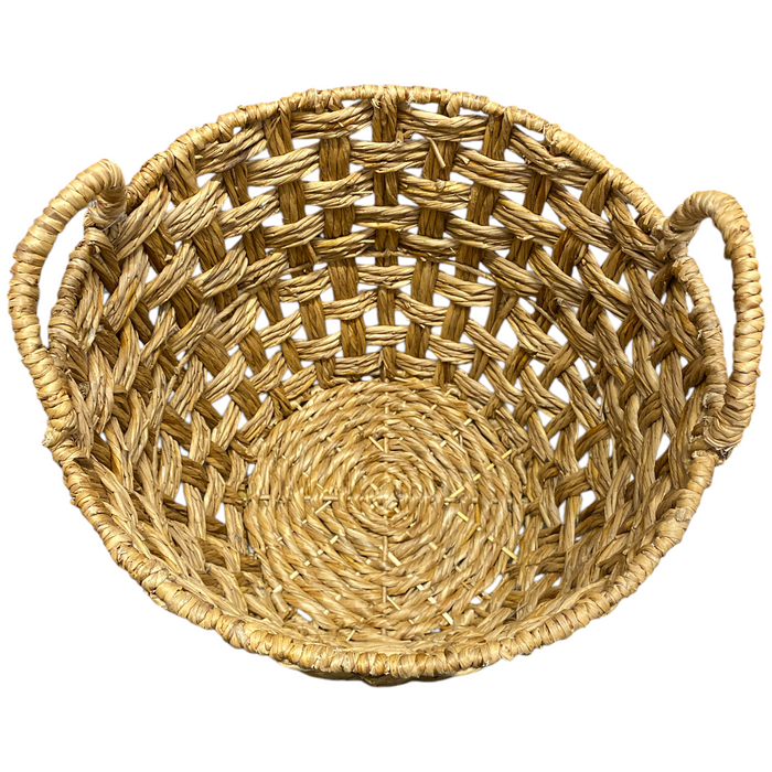 details by Becki Owens Handwoven Natural Grass Storage Basket