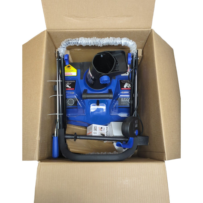 Snow Joe 18" Cordless Snow Blower, 48 Volt, 24V-X2-SB18-MAX