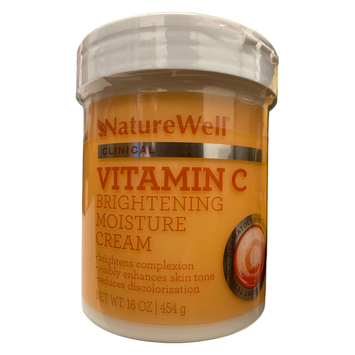 NatureWell Clinical Vitamin C Brightening Moisture Cream, 16 oz