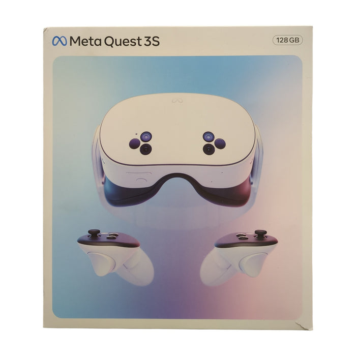 Meta Quest 3S Standalone VR Heasdset, 128GB, White, SK-1000926-01