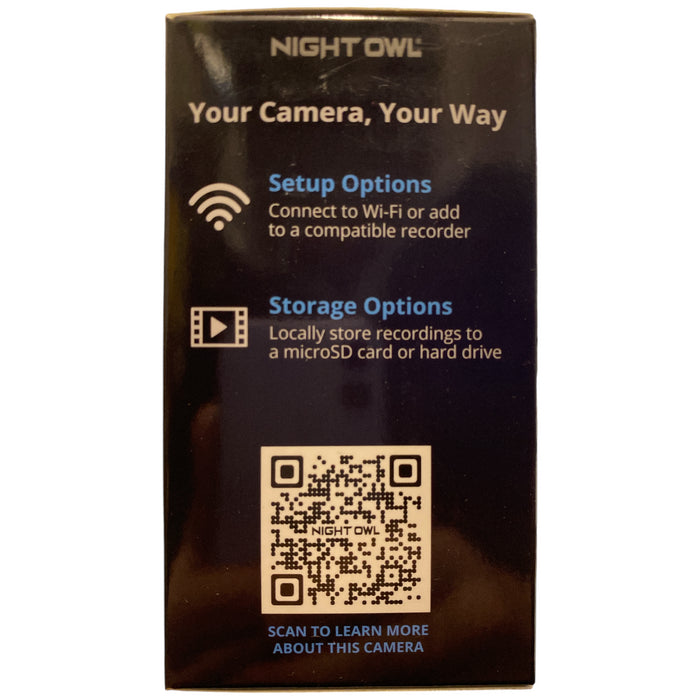 Night Owl Indoor Wi-Fi IP Plug-In 1080p Deterrence Cameras with 2-Way Audio