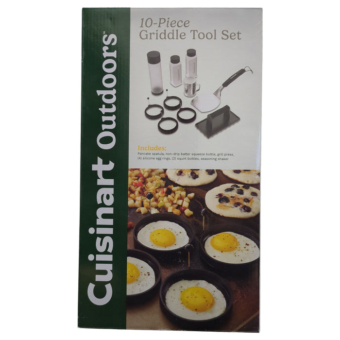 Cuisinart Outdoors 10 Piece Griddle Tool Set, CGS-4194