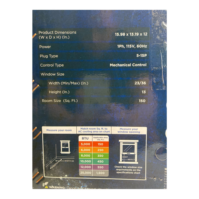 Midea EasyCool 5,000 BTU Window Air Conditioner Unit