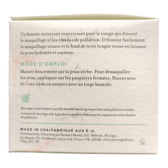 Farmacy Green Clean Makeup Meltaway Cleansing Balm, 3.4floz