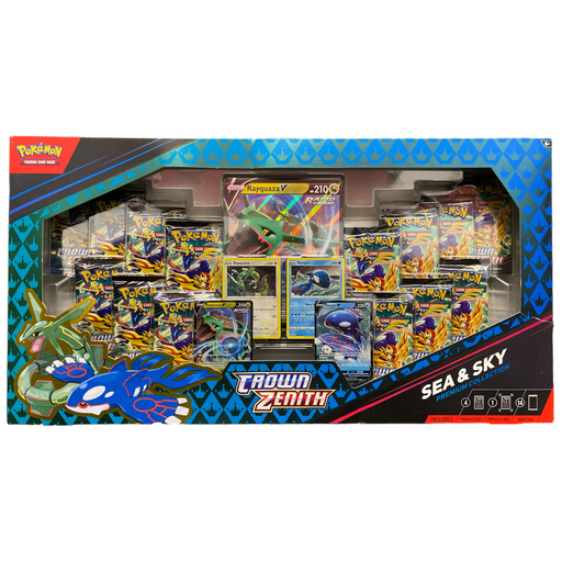 crown zenith sea and sky booster box Pokemon Crown Zenith Premium Sky & Sea Collection