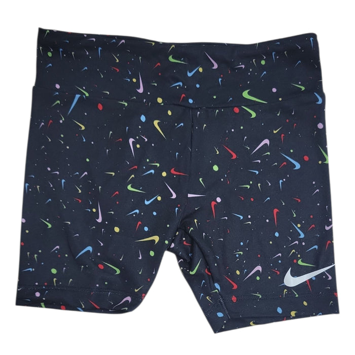 Nike Girls Dri-Fit Elastic Waist Moisture Wicking Stretch Shorts