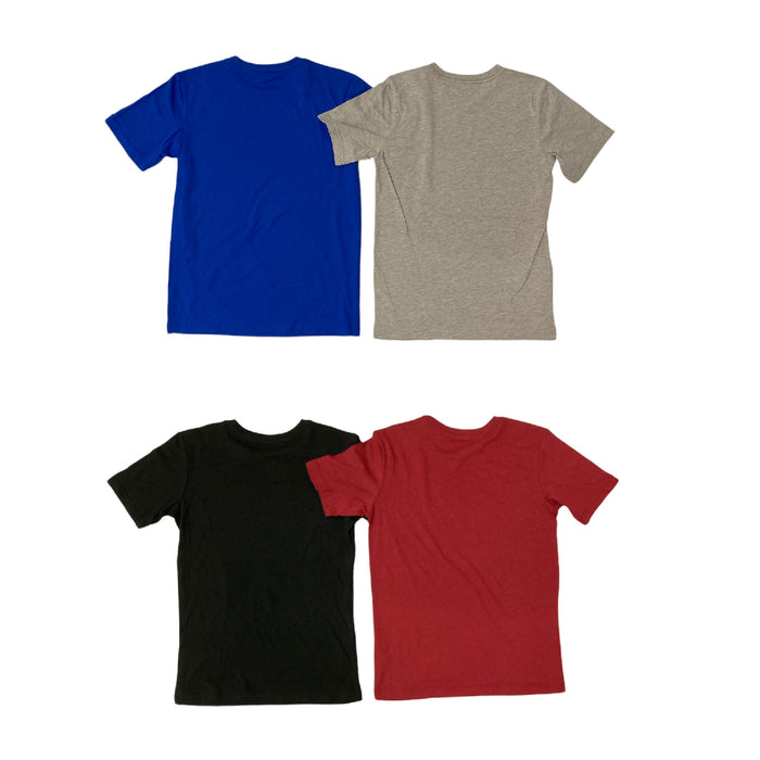 Hurley Boy's Short Sleeve Graphic Logo Crew Neck T-Shirt 2 Pack