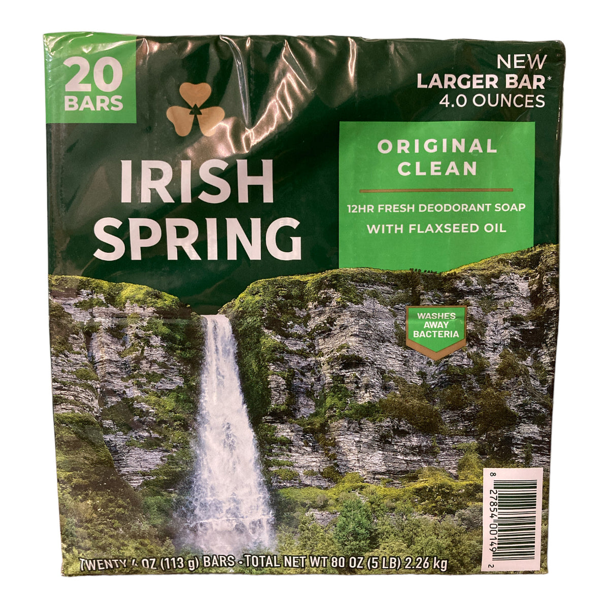 Irish Spring Original Clean Deodorant Bar Soap, 4oz 20ct — Ewirelessgear