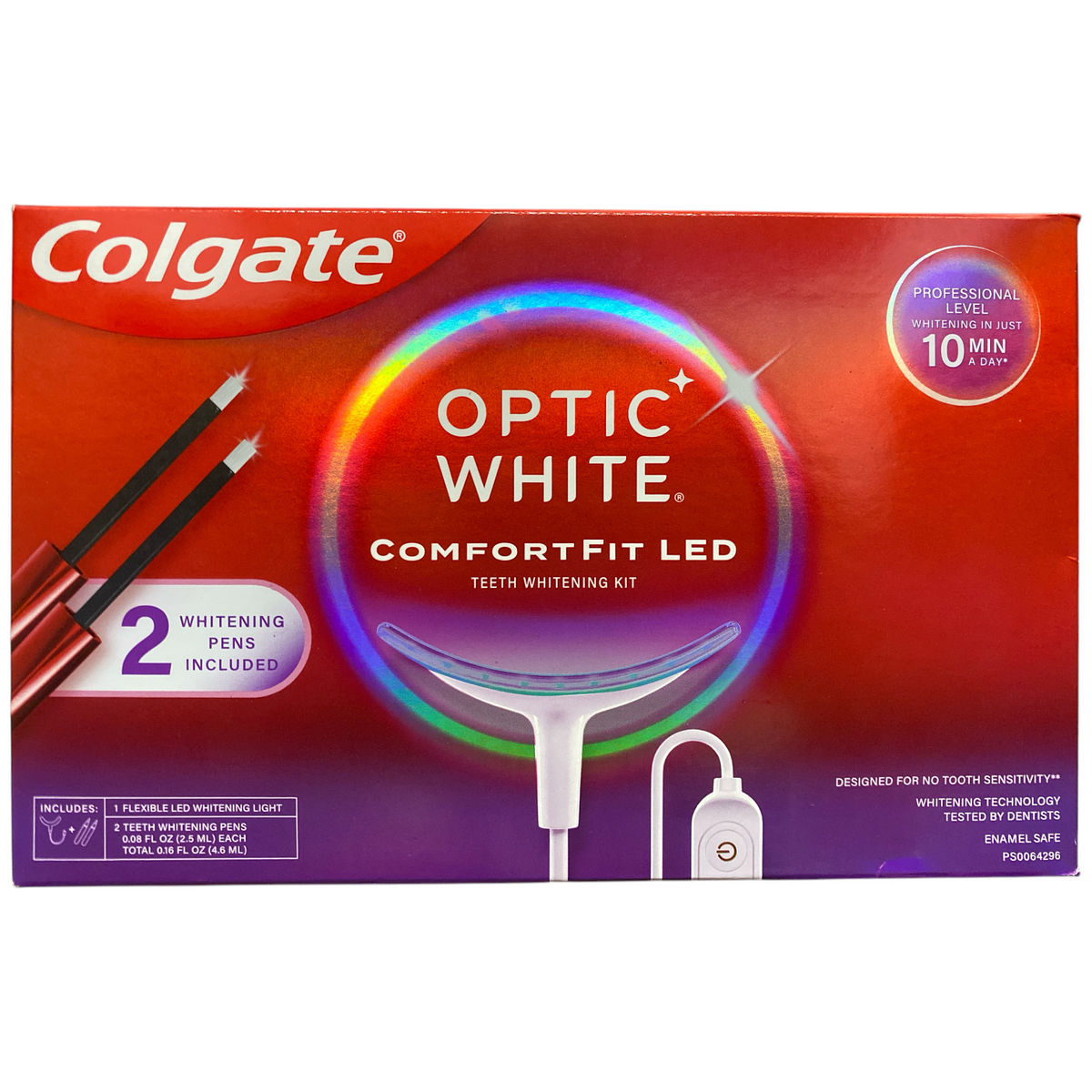 Colgate Whtiening Kit Colgate Optic White ComfortFit Teeth Whitening Kit, 61044446 ...