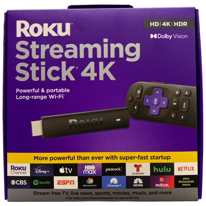 Roku Streaming Stick HD/4K/HDR Streaming Dolby Vision with Voice Remote
