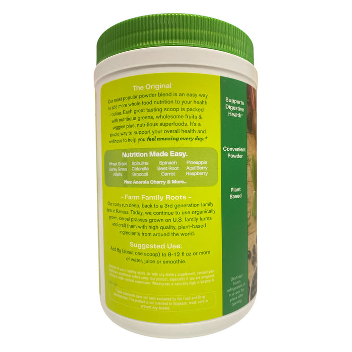 Amazing Grass Green Superfood Powder, Original, 45 servings, 12.6oz