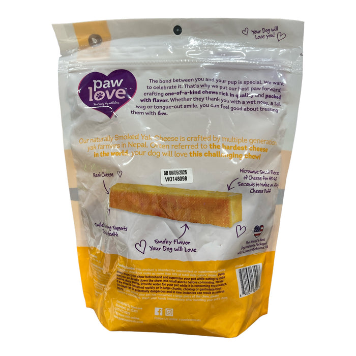 Paw Love Long Lasting Smoked Yak Cheese Dog Chews