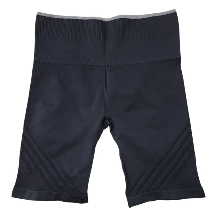 Ryka Women's High Waist Ribbed Workout Bike Shorts