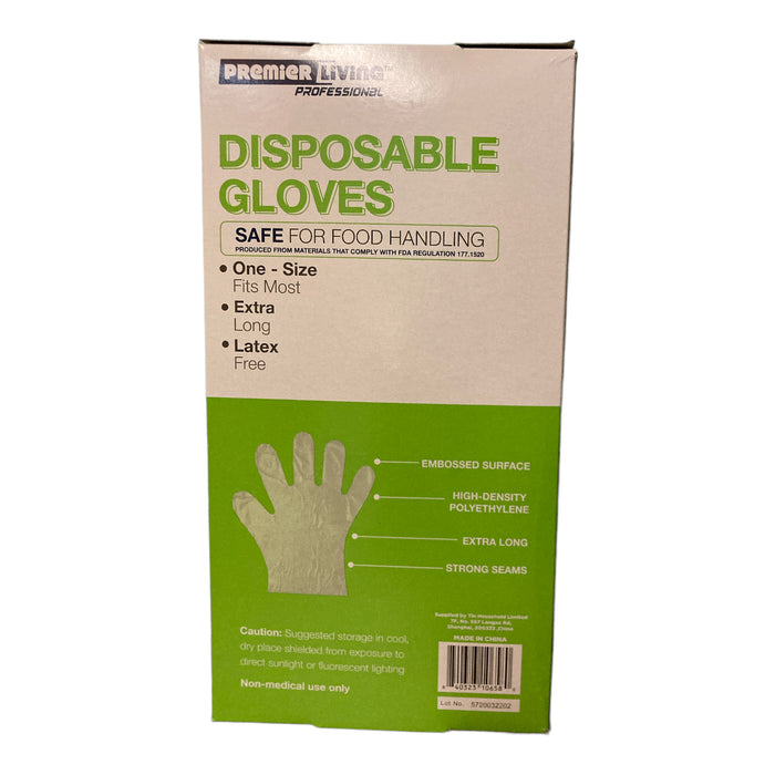Premier Living Professional Disposable Latex Free Gloves, 2000 Count