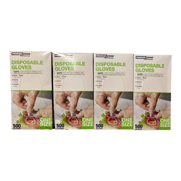 Premier Living Professional Disposable Latex Free Gloves, 2000 Count