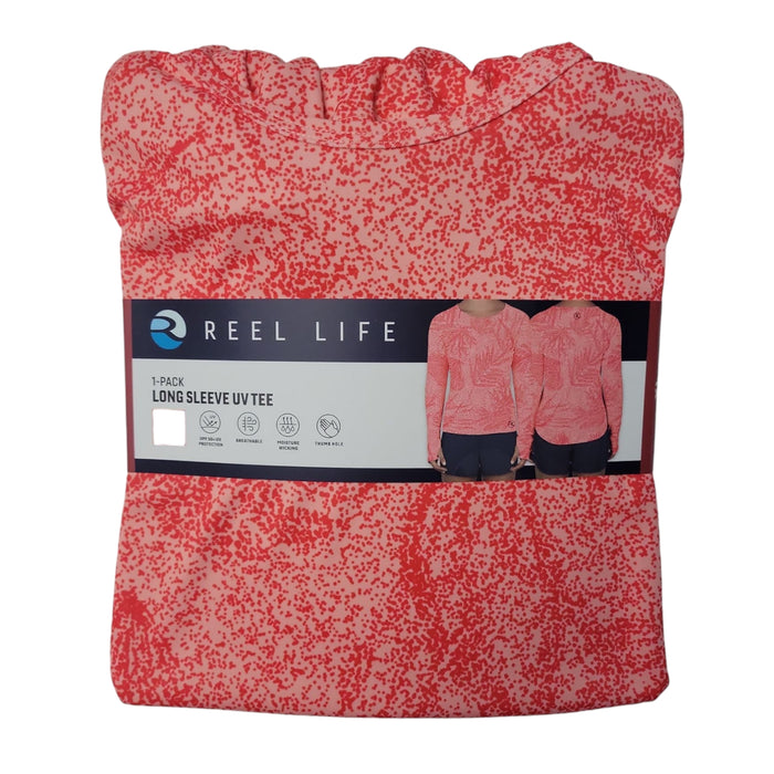 Reel Life Women's Long Sleeve UPF 50 Sun Protection T-Shirt