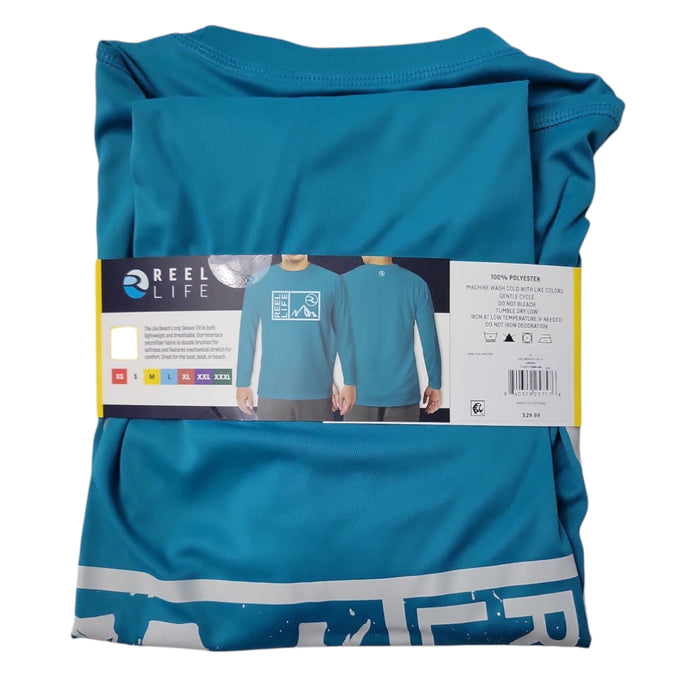 Reel Life Men's Long Sleeve UPF Sun Protection T-Shirt
