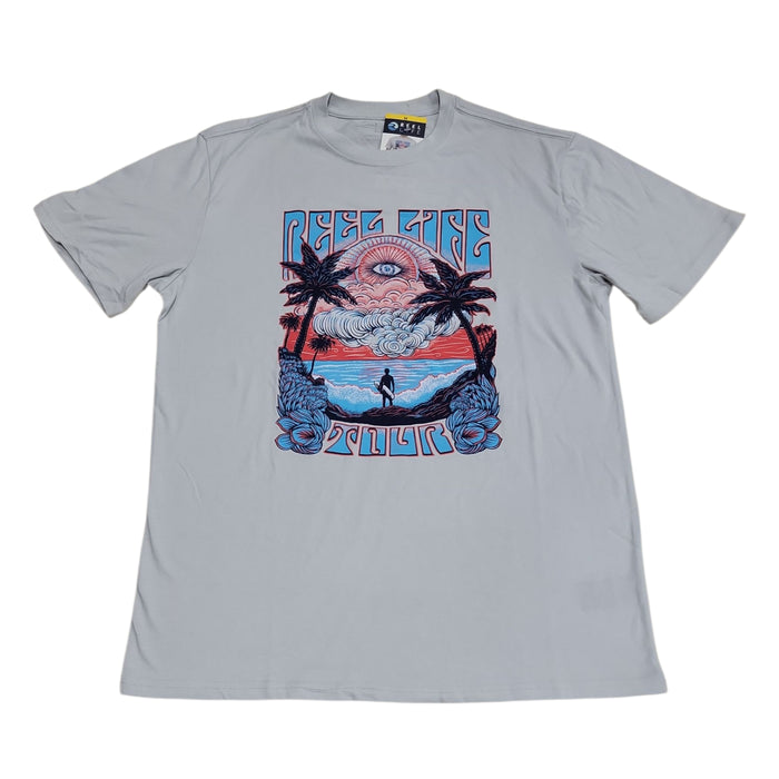 Reel Life Men's Short Sleeve Relaxed Fit Graphic Tee