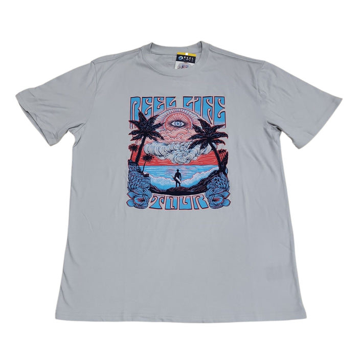 Reel Life Men's Short Sleeve Relaxed Fit Graphic Tee