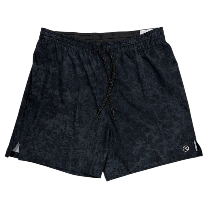 Reel Life Men's 4-Way Stretch Built-In Liner Vortex Swim Trunk