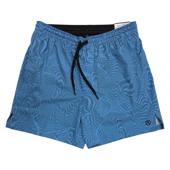 Reel Life Men's 4-Way Stretch Built-In Liner Vortex Swim Trunk