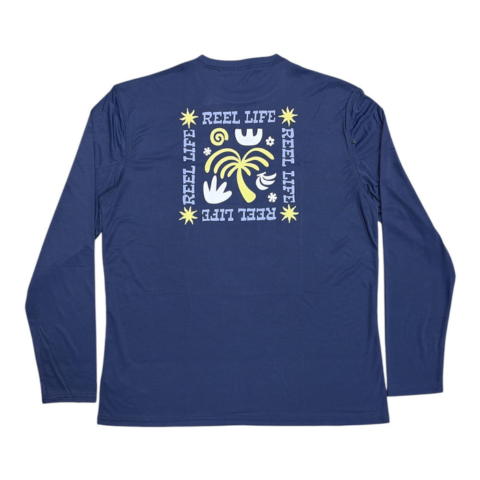 Reel Life Men's Lightweight Moisture Wicking Long Sleeve UV Tee