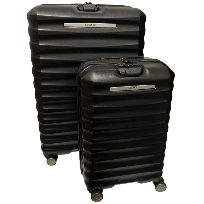 Samsonite Ridgeway 2 Hardside Spinner Luggage Set, 2 Piece, Black