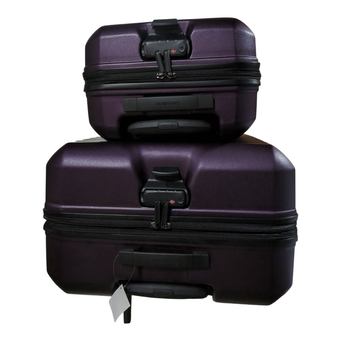 Samsonite Ridgeway 2 Hardside Spinner Luggage Set, 2 Piece, Purple