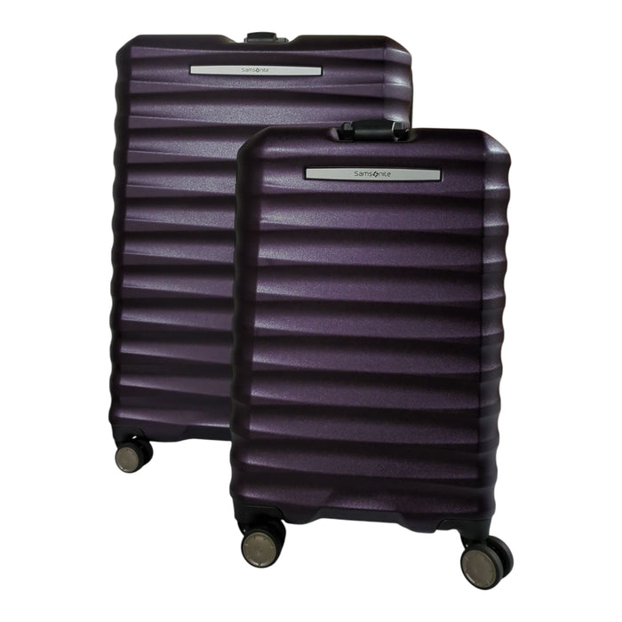 Samsonite Ridgeway 2 Hardside Spinner Luggage Set, 2 Piece, Purple