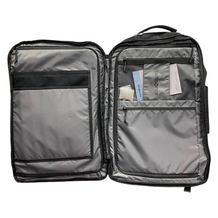 Samsonite Convertible Wheeled Backpack with Telescopic Handle, Black