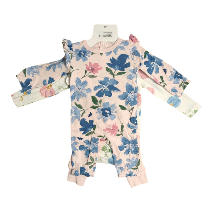 Burt's Bees Baby Toddler Girl Organic Cotton 4-Piece Layette Playwear Set