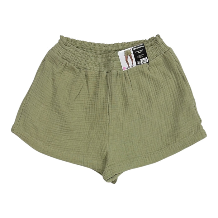 Billabong Women's Lightweight Breathable 100% Cotton Gauze Short
