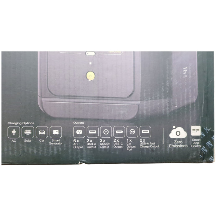 Ecoflow Delta 2 Battery Generator, 1024Wh, 1800W, EFD330