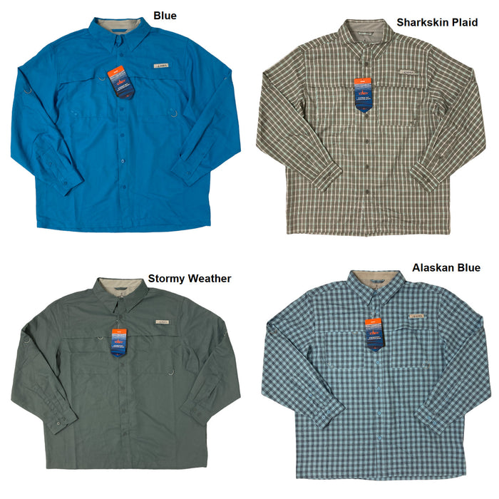 Habit Men's UPF 40+ Harbor Bay Long Sleeve River Shirt