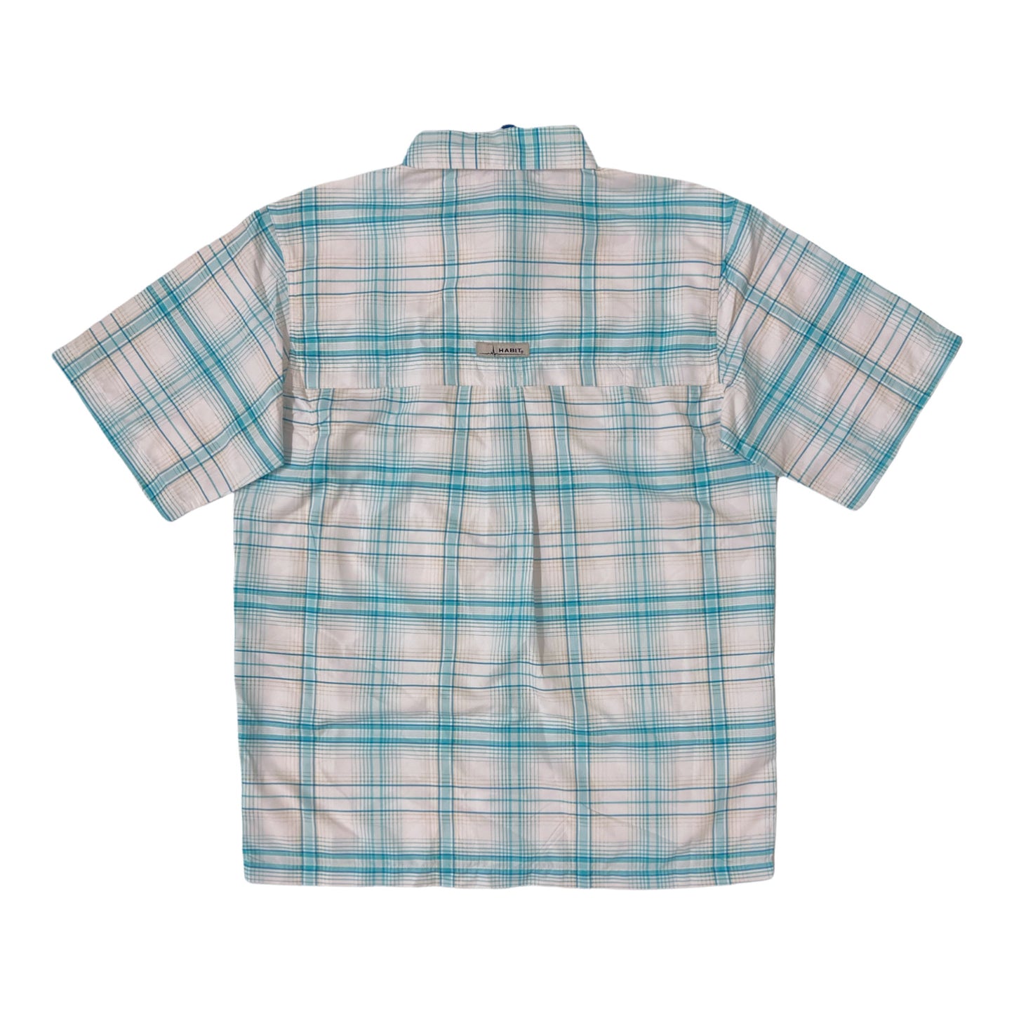 Habit Men's UPF 40+ Harbor Bay Short Sleeve River Shirt