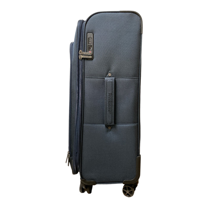 Brookstone Elswood 29" Check-In Softside Spinner Luggage, Navy