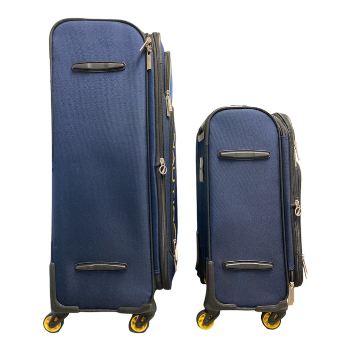 Nautica Emry Lightweight 4 Wheeled Spinner Luggage Set, 2 Piece, Navy