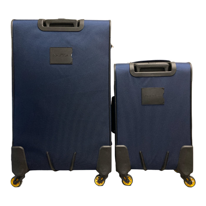 Nautica Emry Lightweight 4 Wheeled Spinner Luggage Set, 2 Piece, Navy