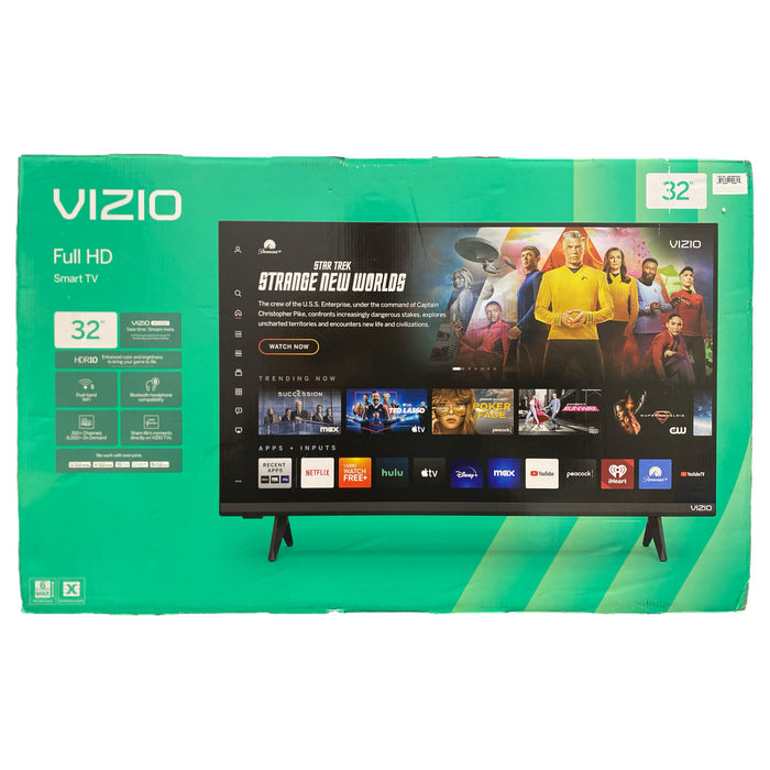 VIZIO 32" Full HD Smart TV, 1080p, 60HZ, Full Array LED Backlight , VFD32M-0807