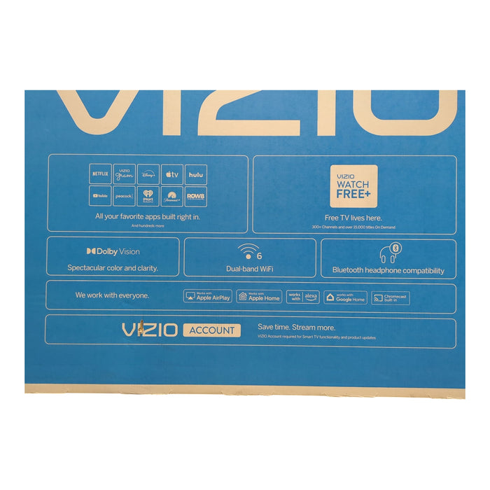 VIZIO 50" Class 4K Series LED Smart TV, V4K50S-0809