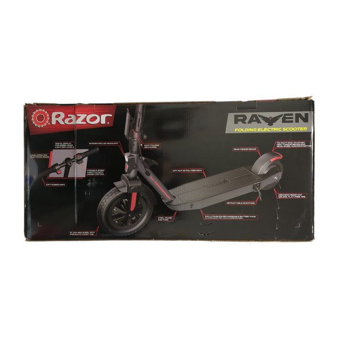 Razor Raven Electric Kick Scooter with 170W High-Torque Hub Motor